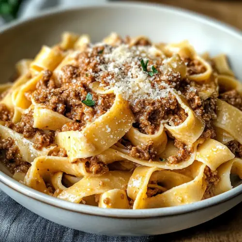 weiße Bolognese