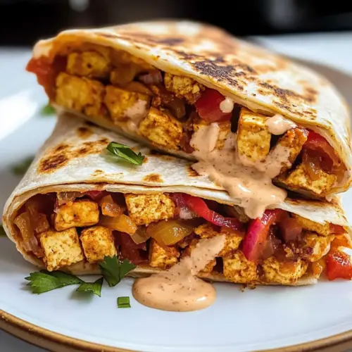 Chipotle Tofu Wraps