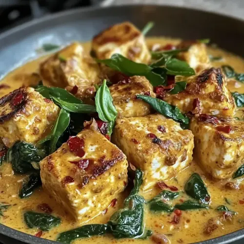 Cremiger veganer Tofu