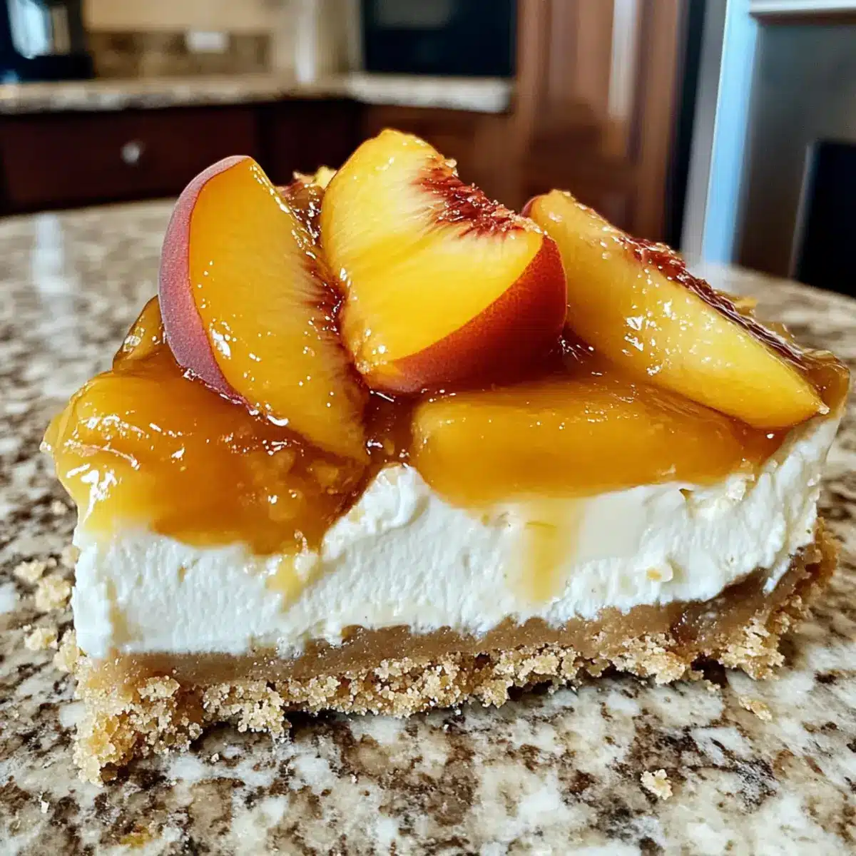 Pfirsich Streuselkuchen