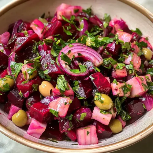 Eingelegter Rote-Bete-Salat