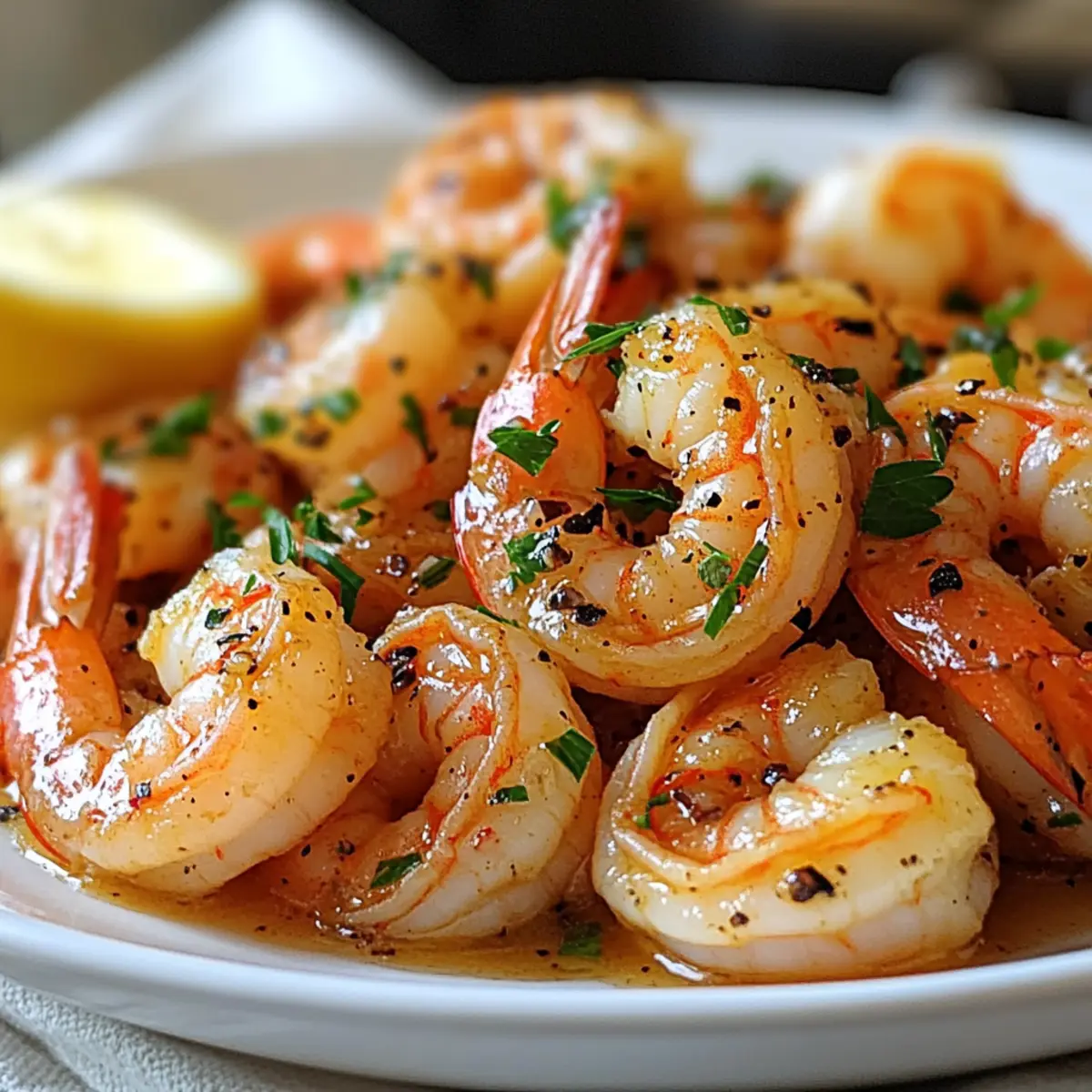 Gebratene Garnelen