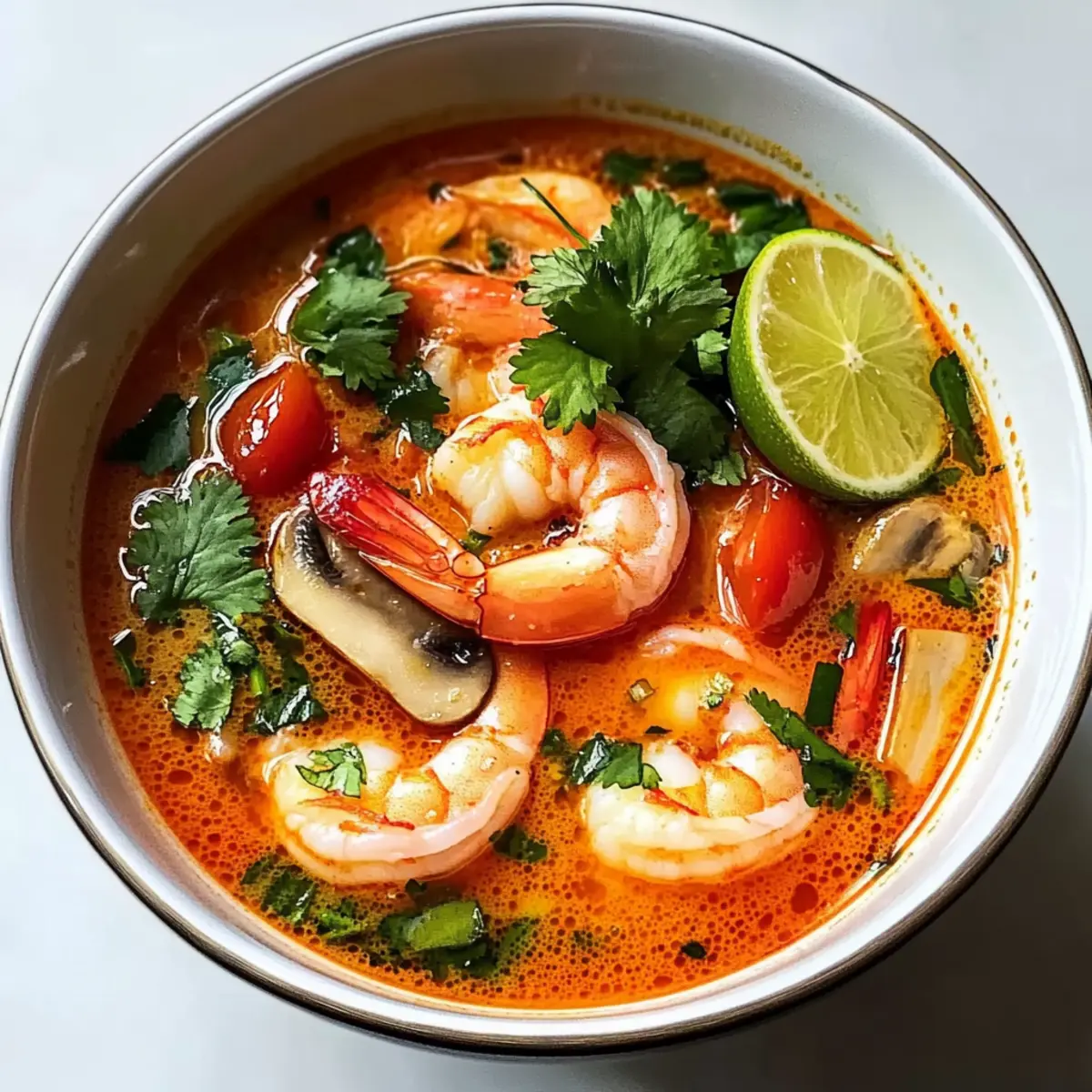 Garnelen Tom Yum