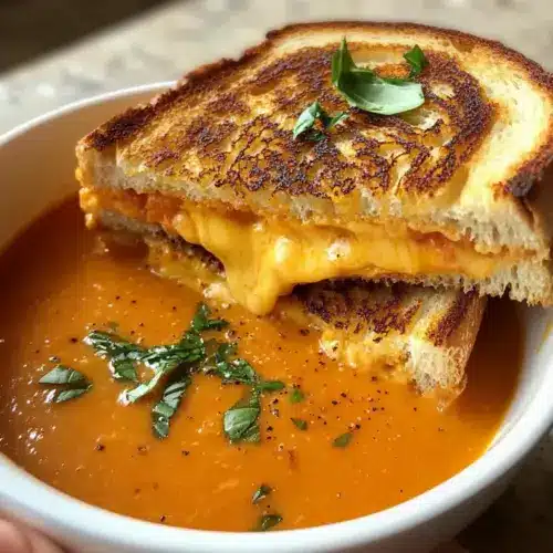 Gegrillter Käse und Tomate